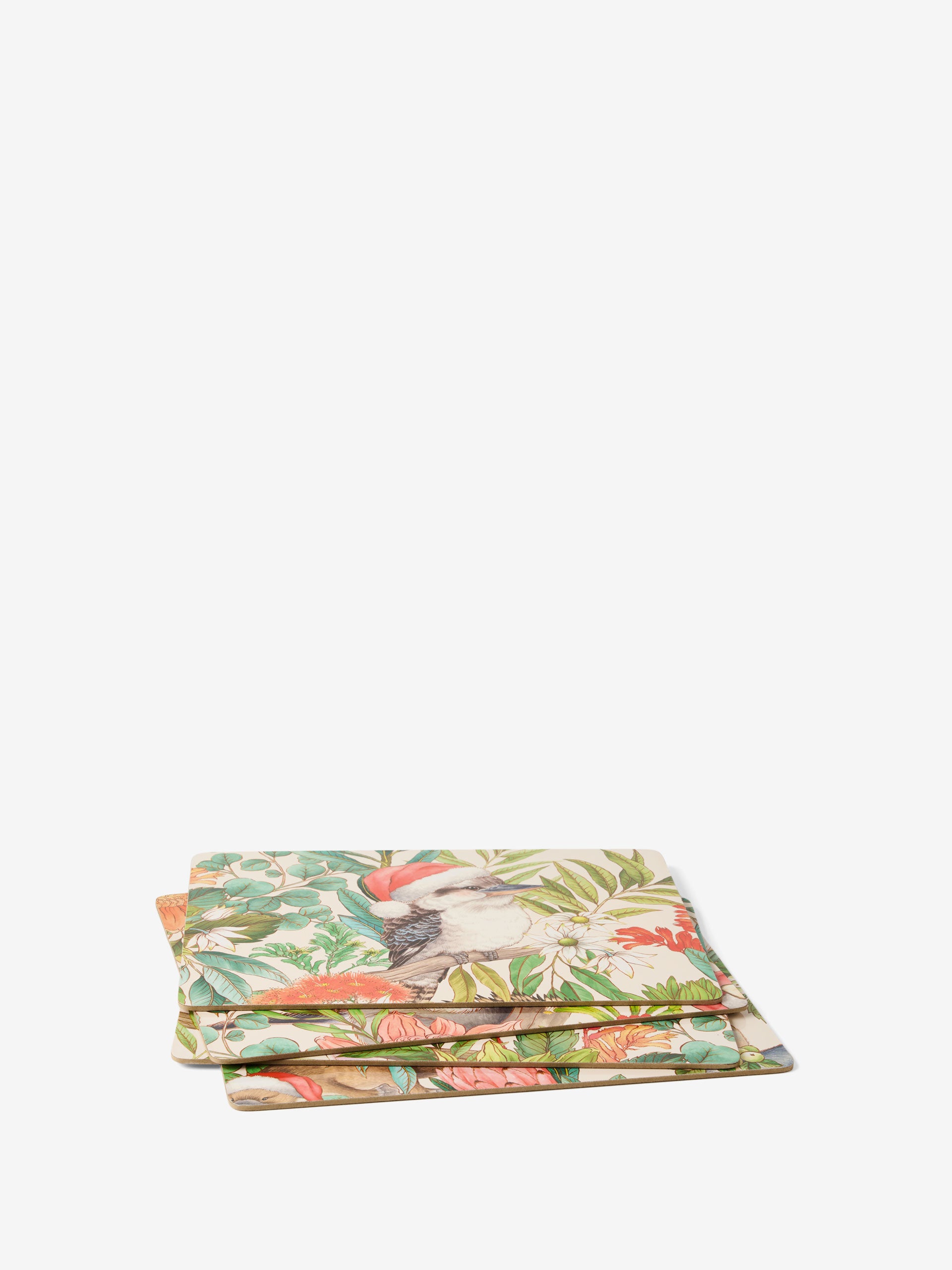 Bush Christmas 4-Piece Placemat Set