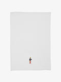 Windy Windmill Embroidered Tea Towel