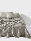 Classic Stripe Charcoal Sheet Set
