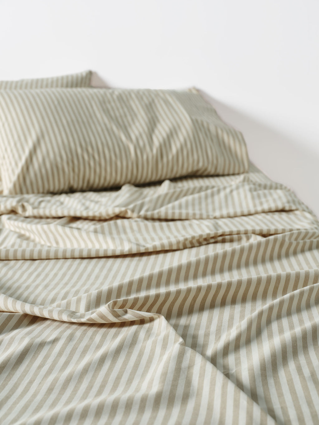 Classic Stripe Pebble Sheet Set
