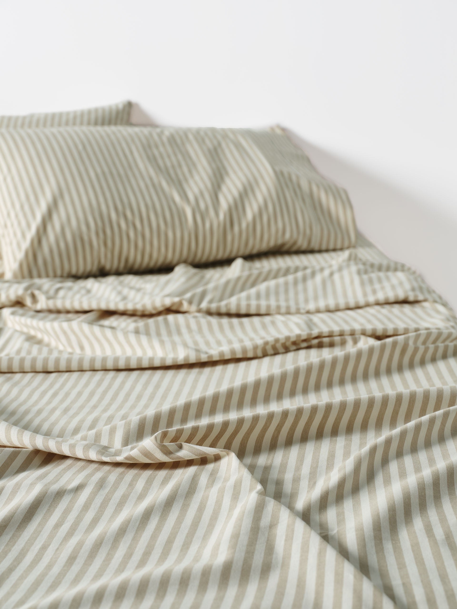 Classic Stripe Pebble Sheet Set