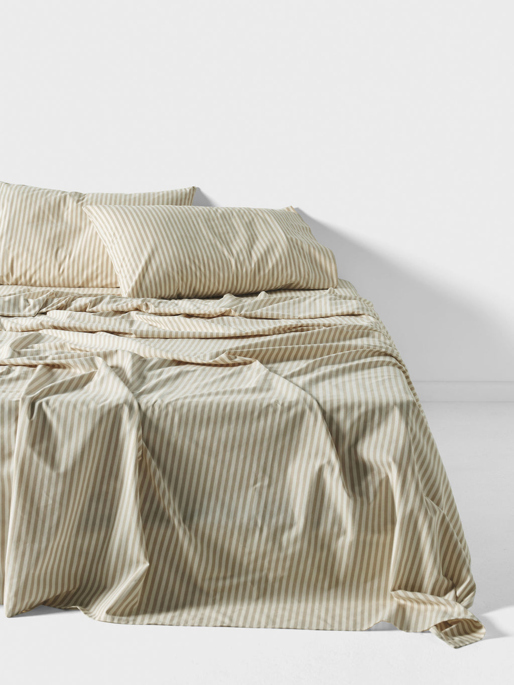 Classic Stripe Pebble Sheet Set
