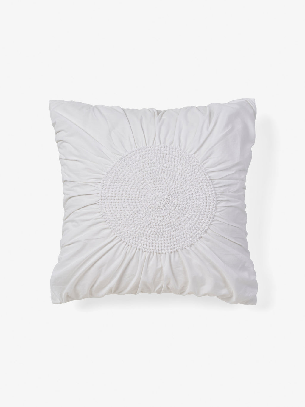 Claudia White Cushion 48x48cm