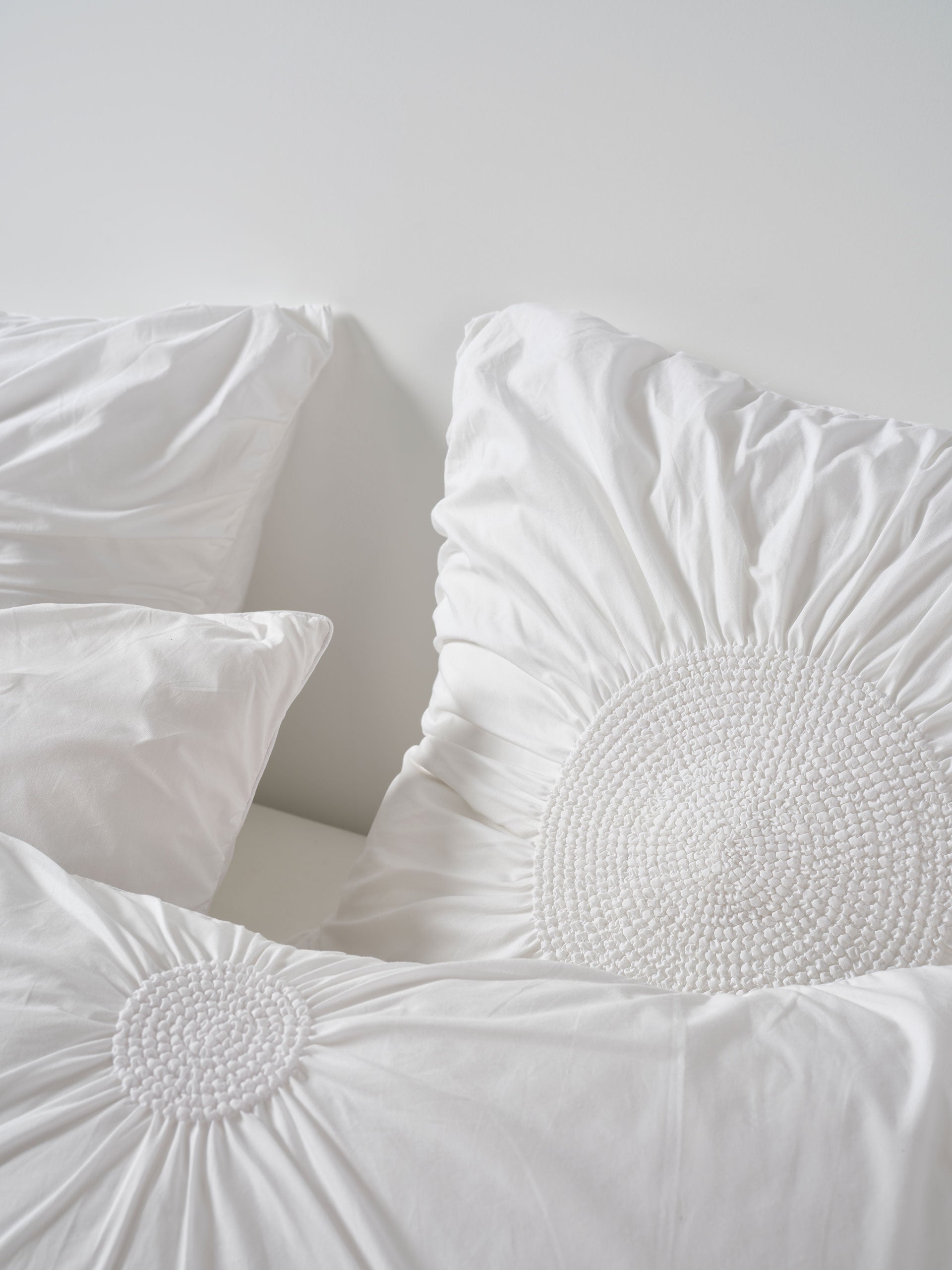 Claudia White Quilt Cover Set