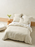 Connie Natural Quilt Cover Set