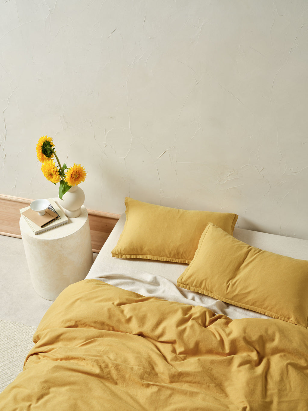 Connie Saffron Quilt Cover Set