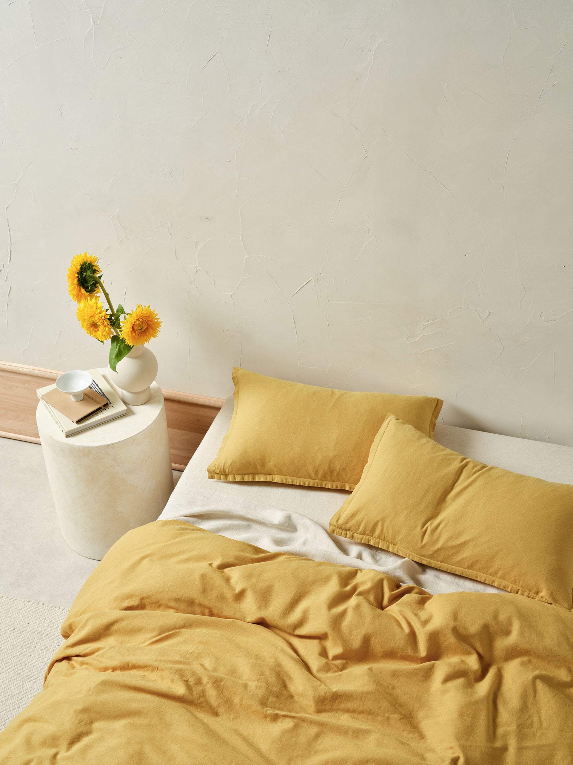 Connie Saffron Quilt Cover Set