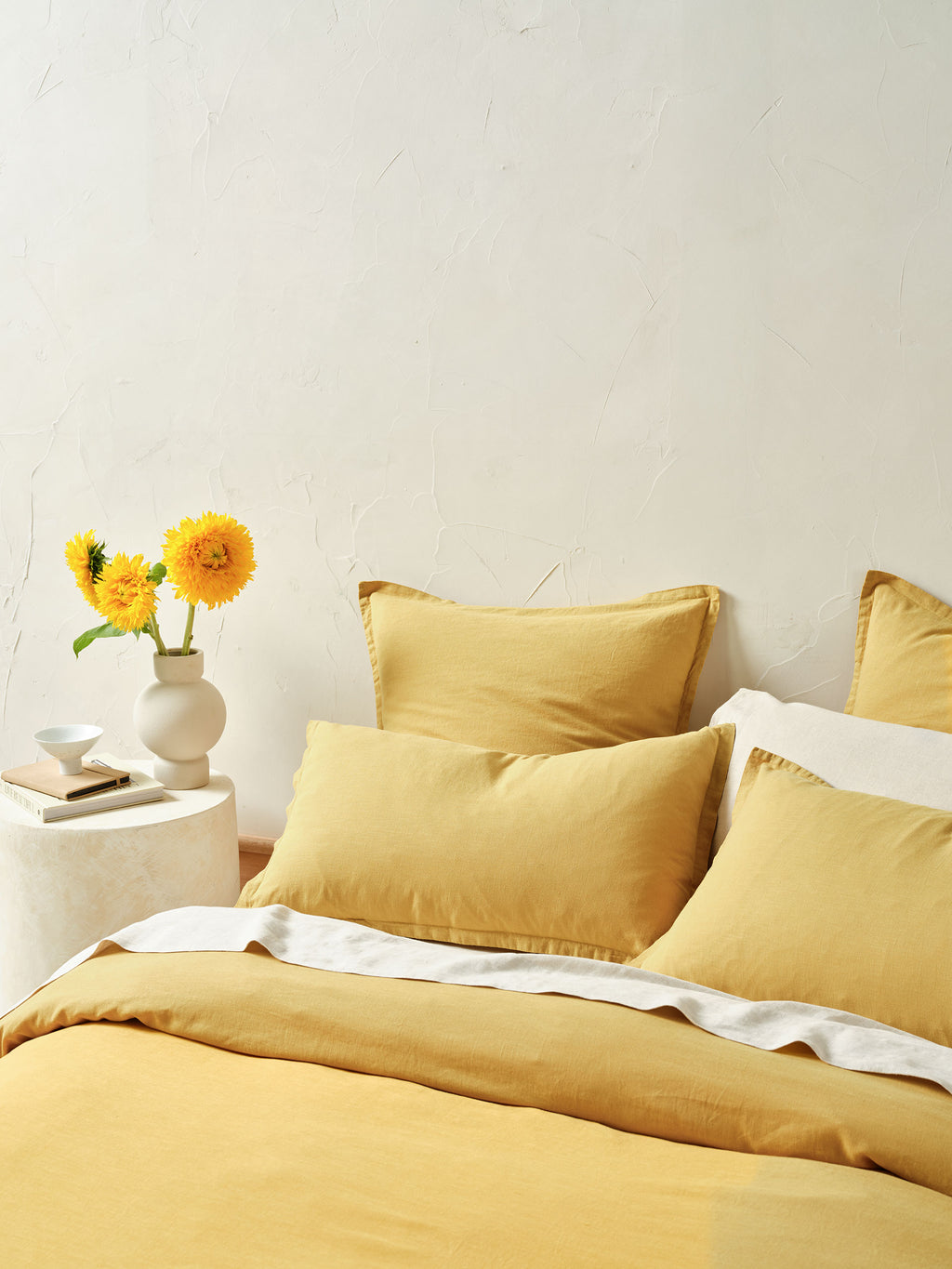 Connie Saffron Quilt Cover Set