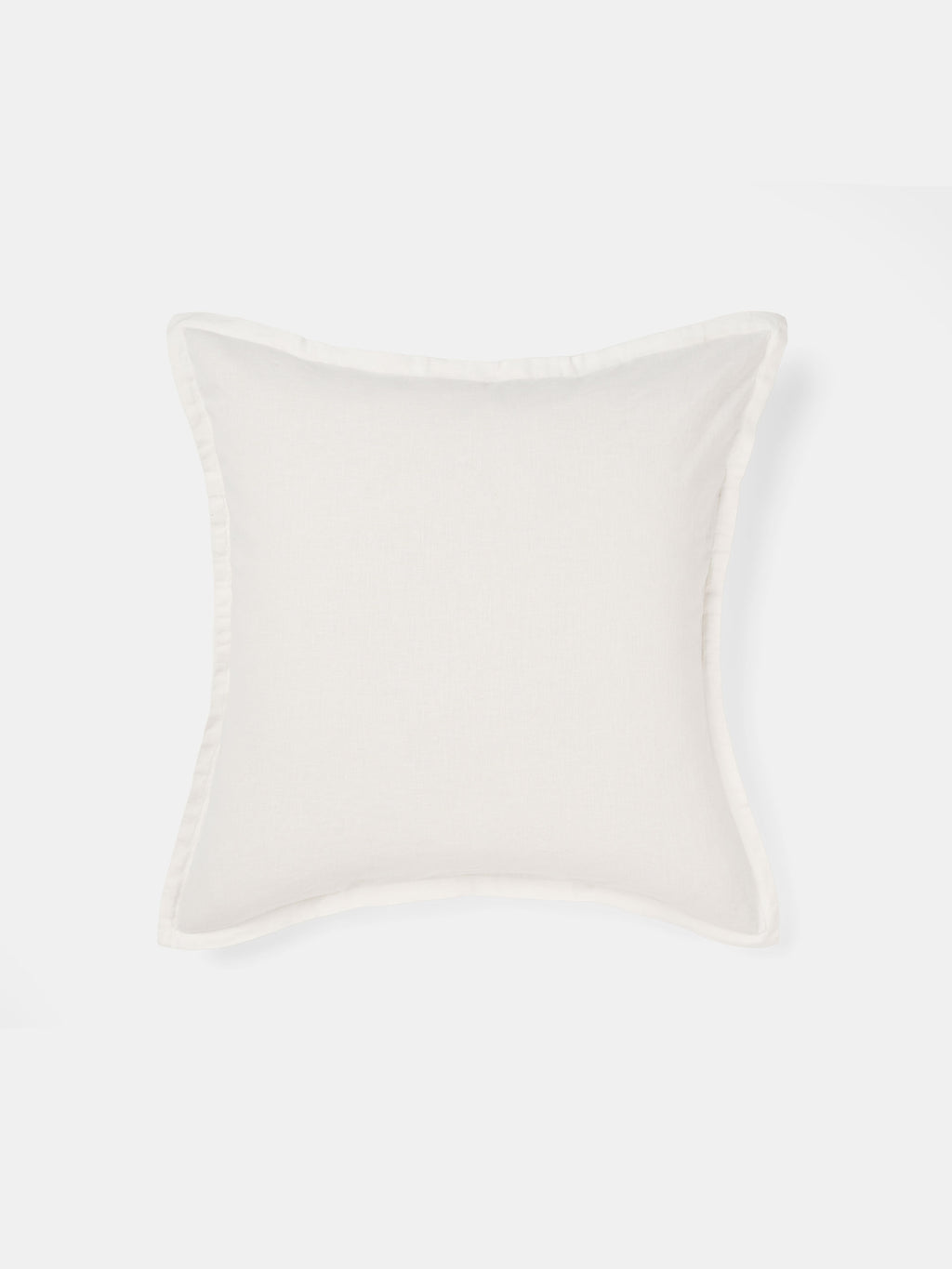 Connie White European Pillowcase