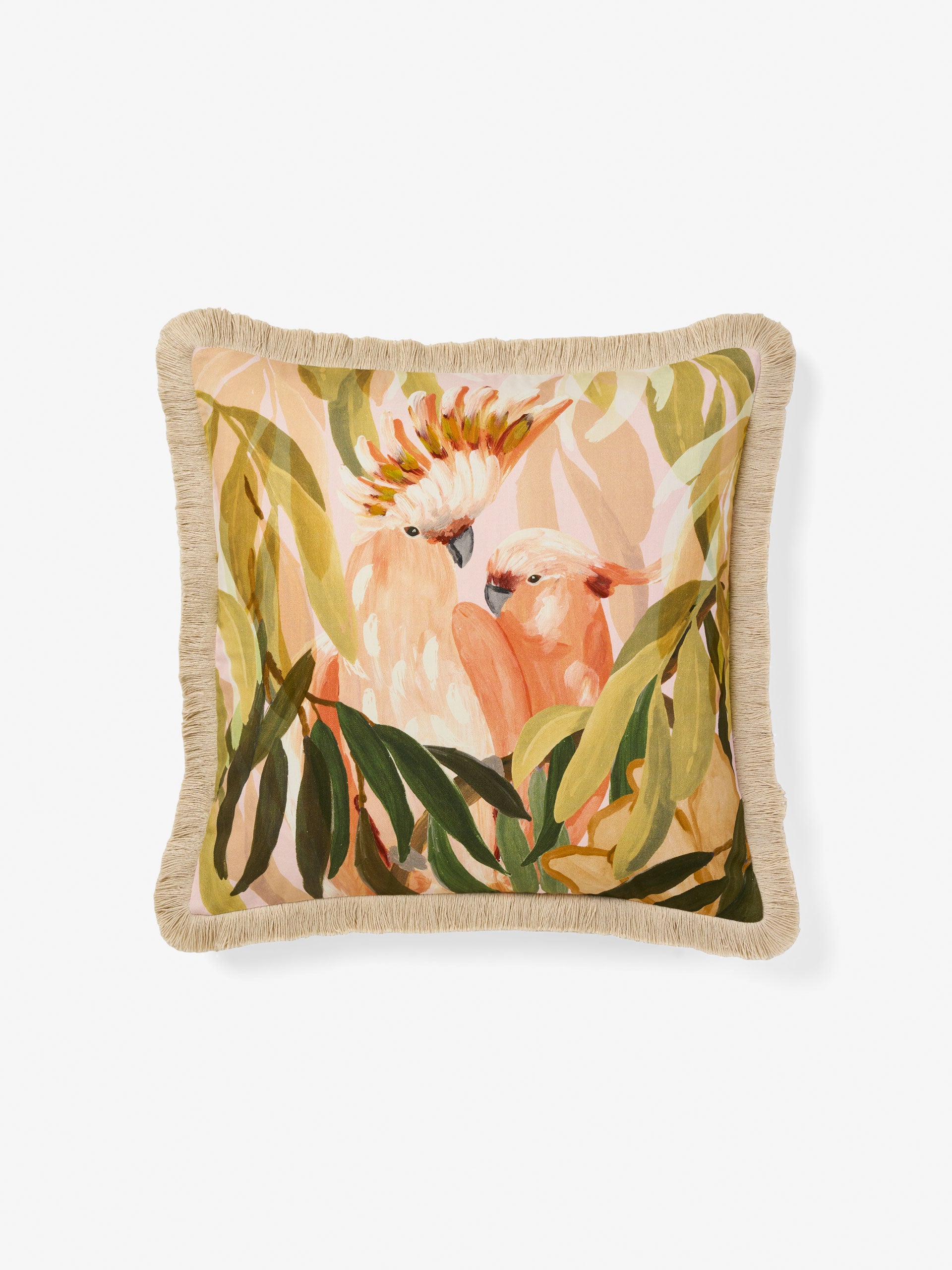 Coolabah Cockatoo Cushion 48x48cm