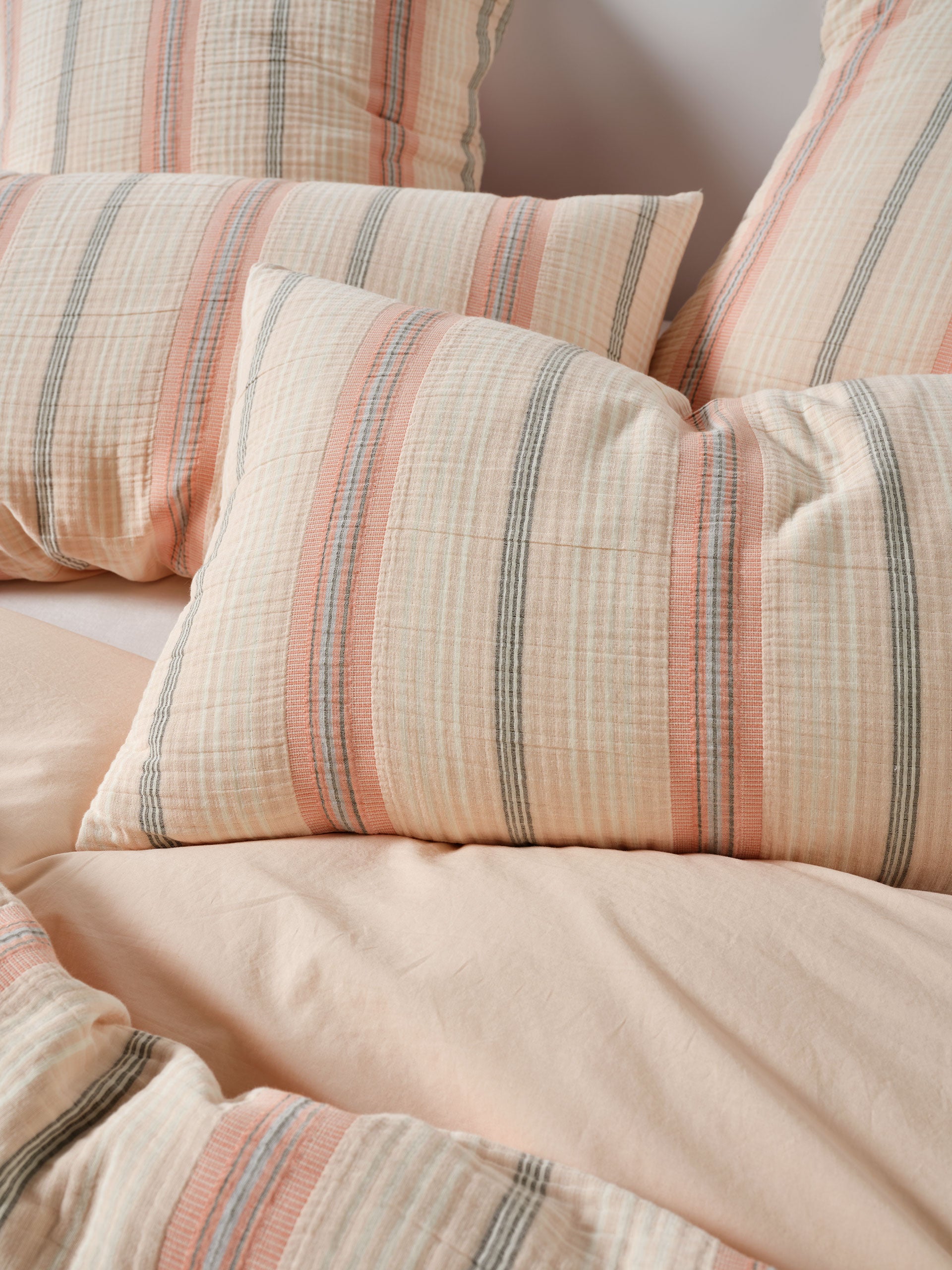 Coolum Papaya Quilt Cover Set