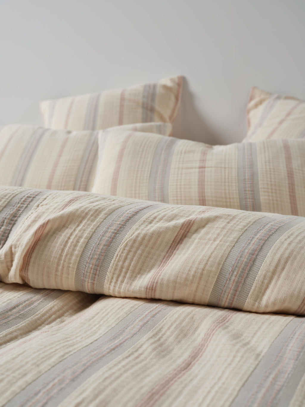 Coolum Silver Quilt Cover Set