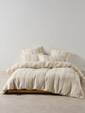 Coolum Silver Quilt Cover Set