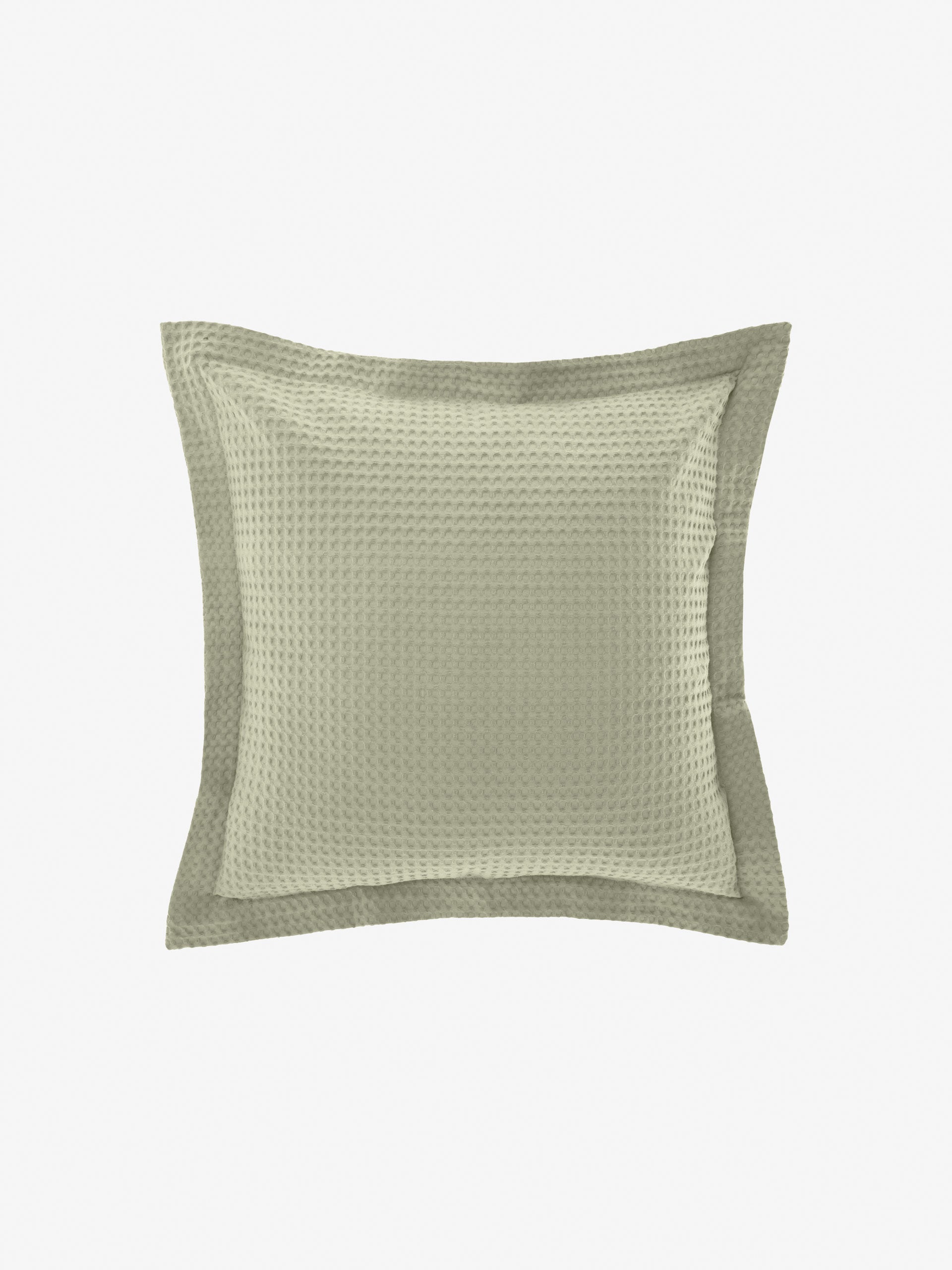 Deluxe Waffle Eucalyptus European Pillowcase