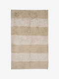 Duo Tone Beige Bath Mat