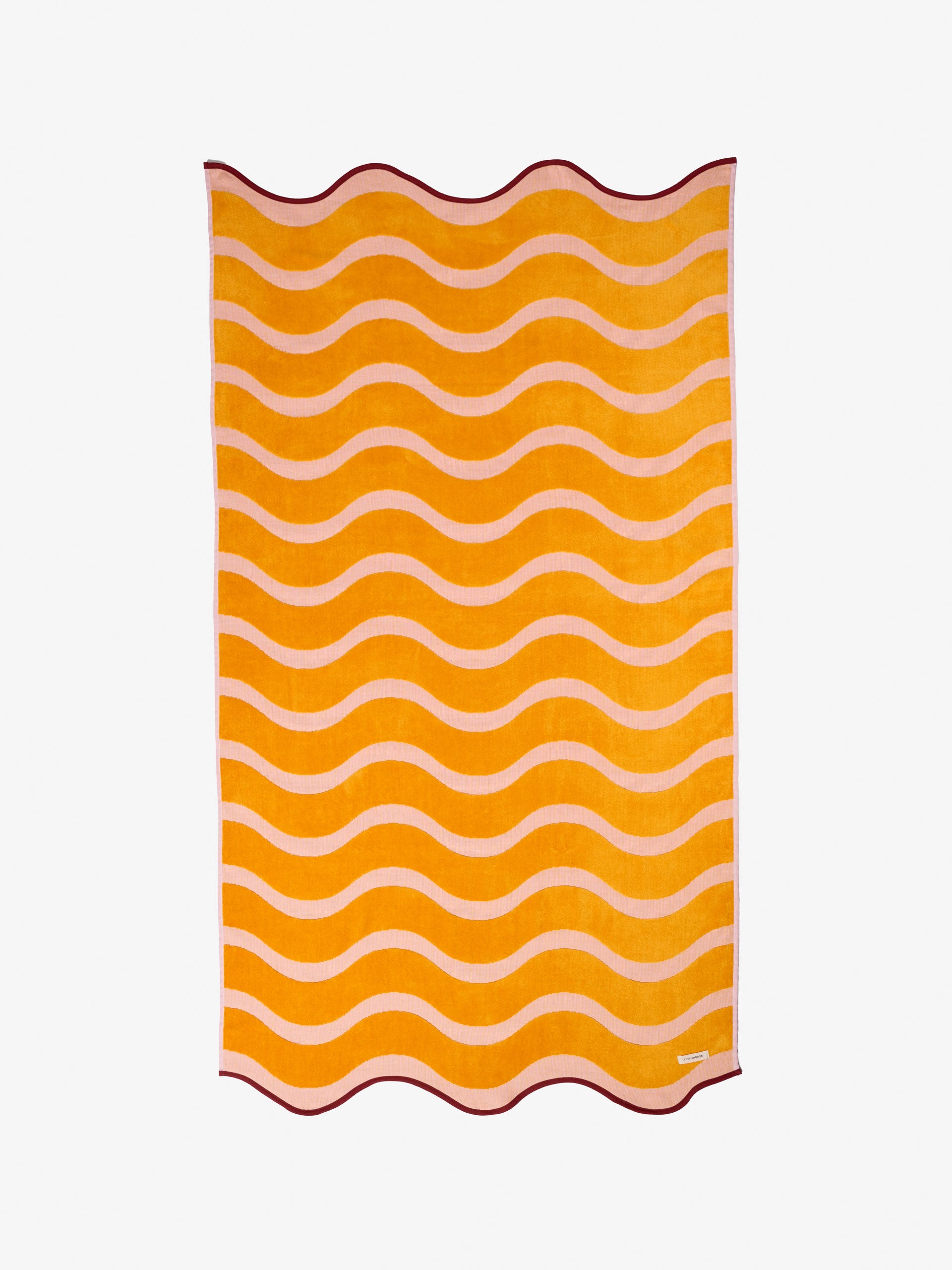 Echo Papaya Beach Towel