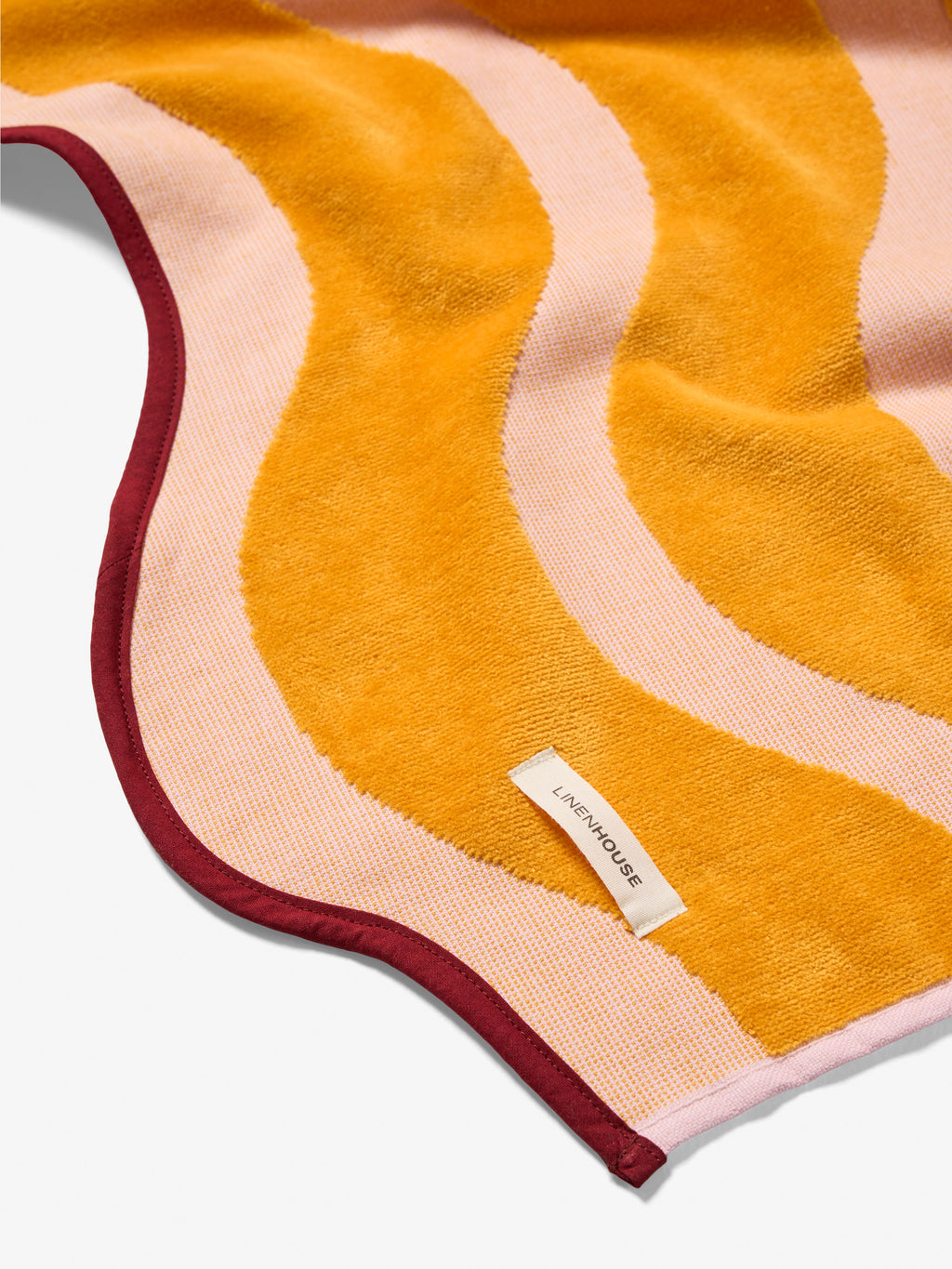 Echo Papaya Beach Towel