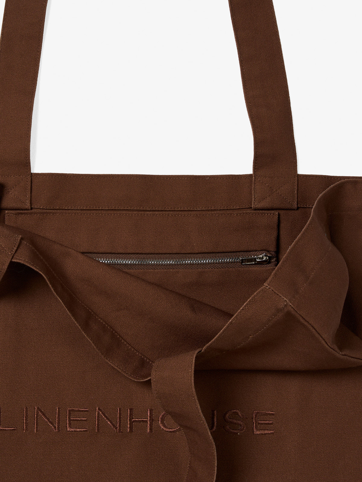 Logo Chocolate Tote Bag
