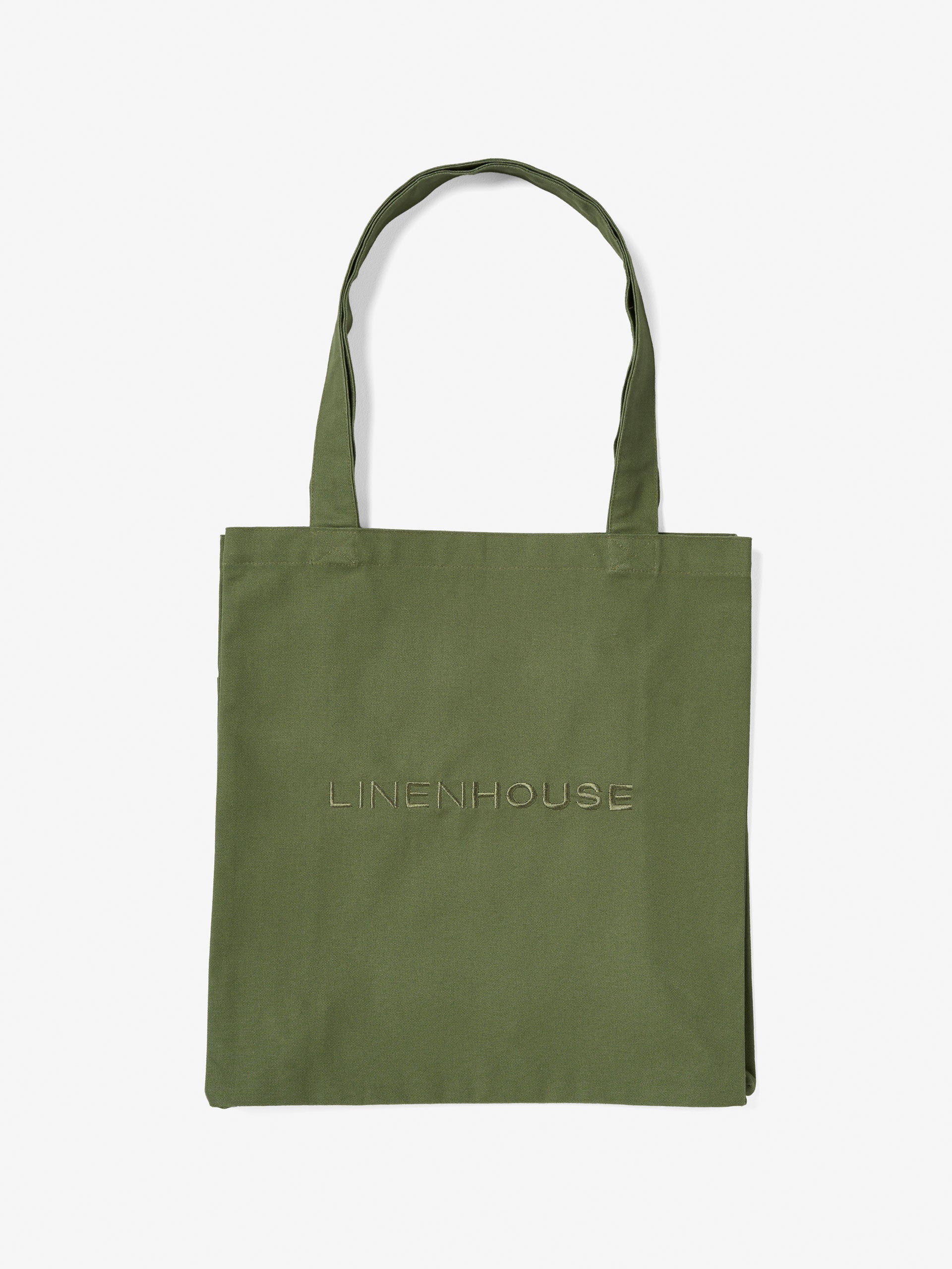 Logo Olive Tote Bag