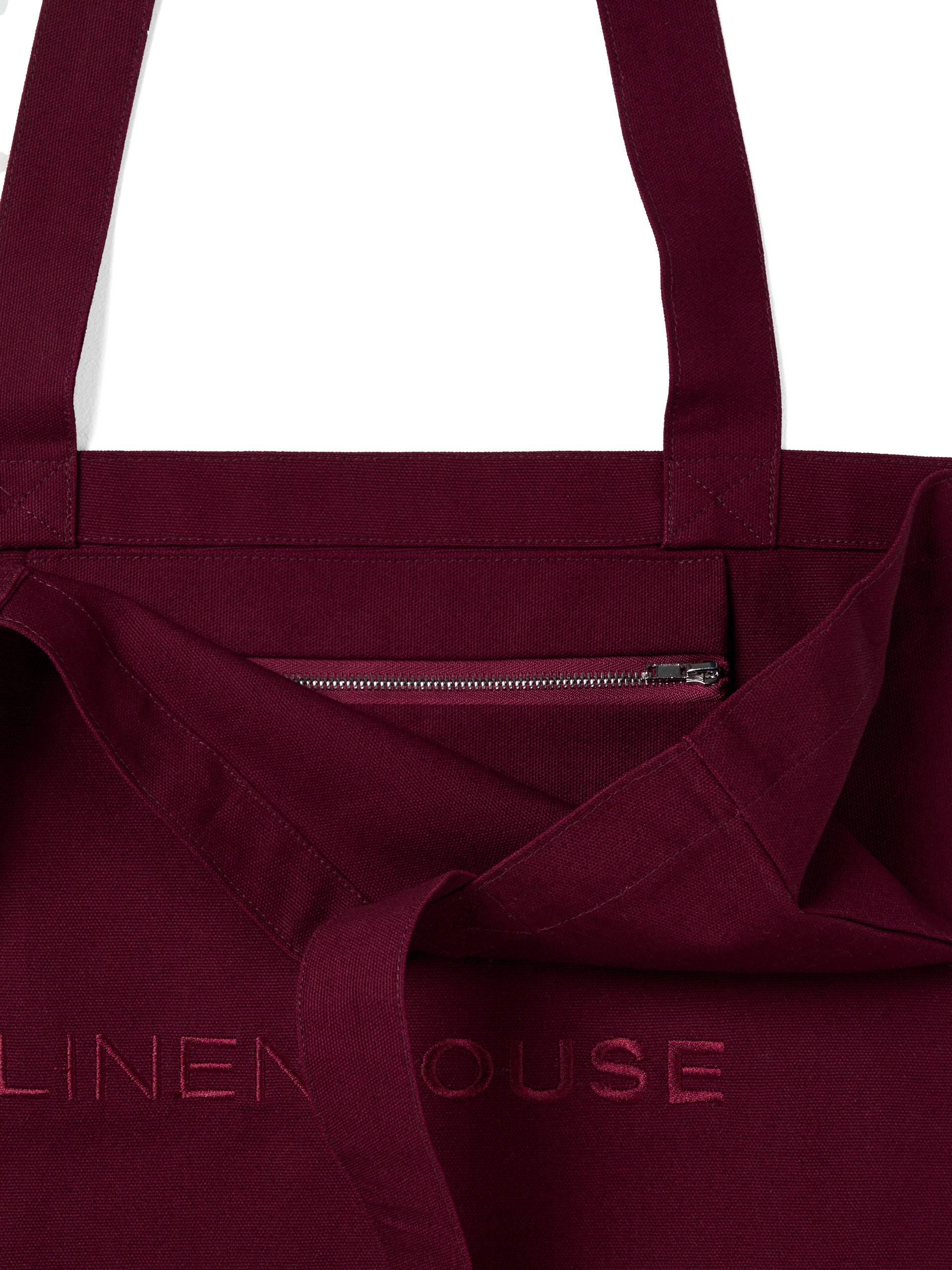 Logo Pomegranate Tote Bag