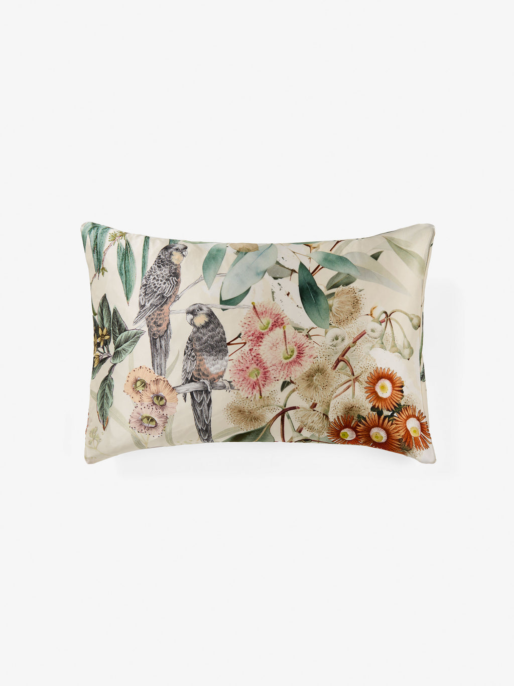 Silk Eucalyptus Garden Pillowcase