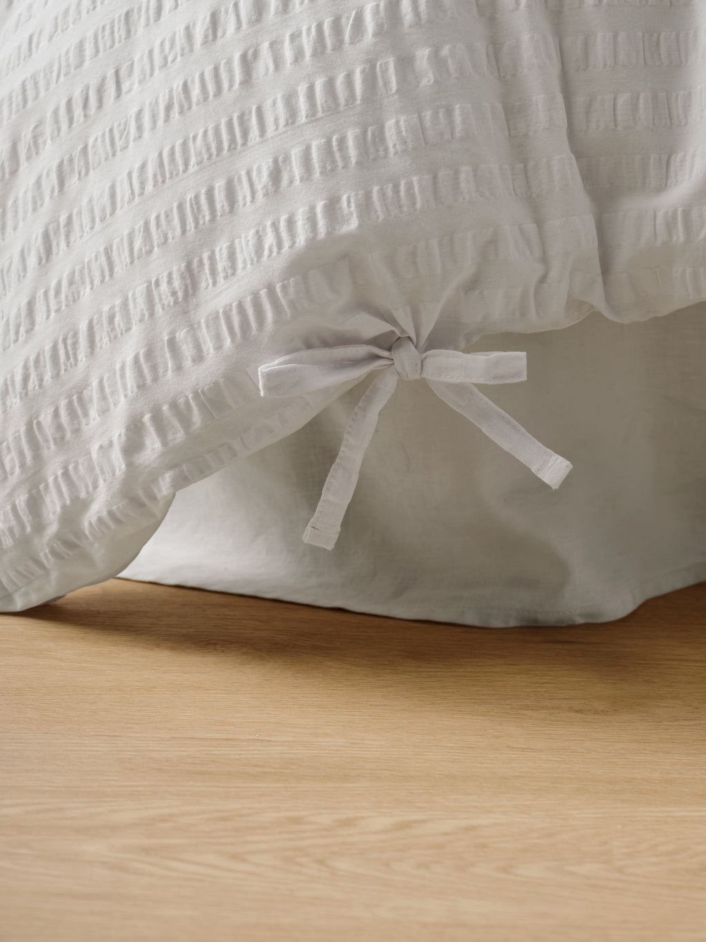 Ferrara White Quilt Cover Set
