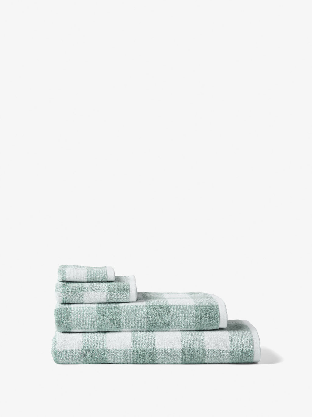 Flinders Check Saltwater Towel Collection