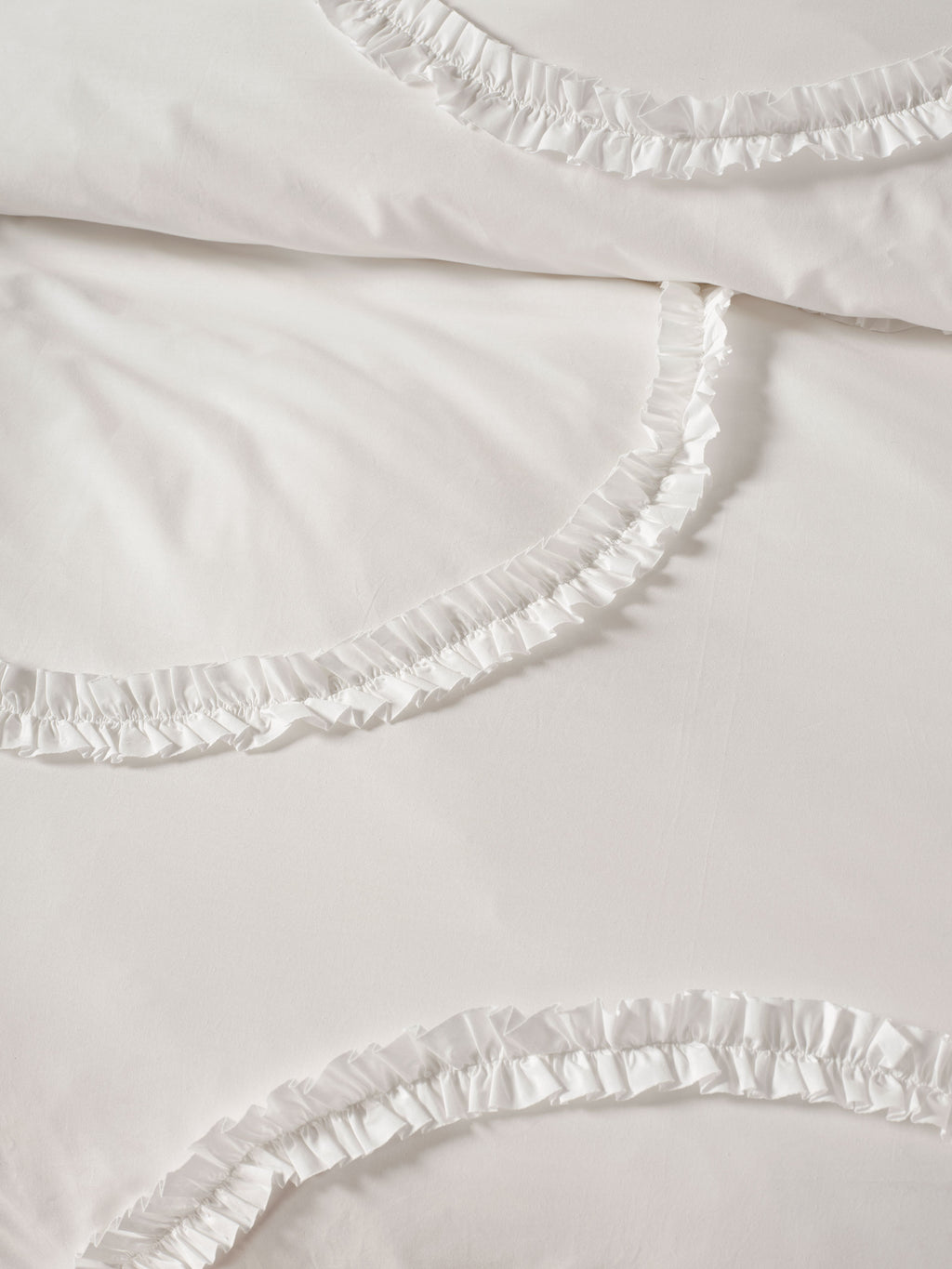 Gianna White Quilt Cover Set