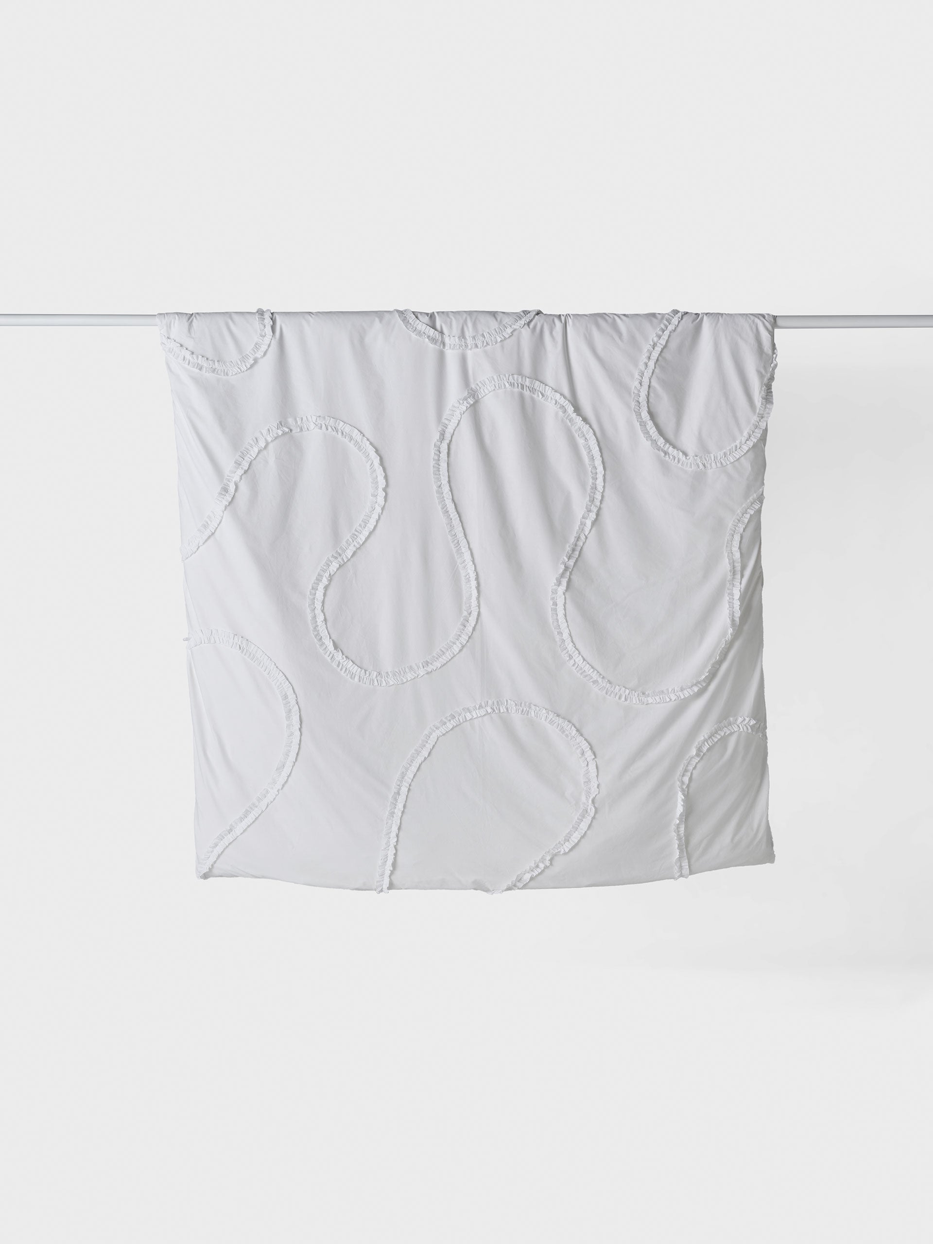 Gianna White Quilt Cover Set
