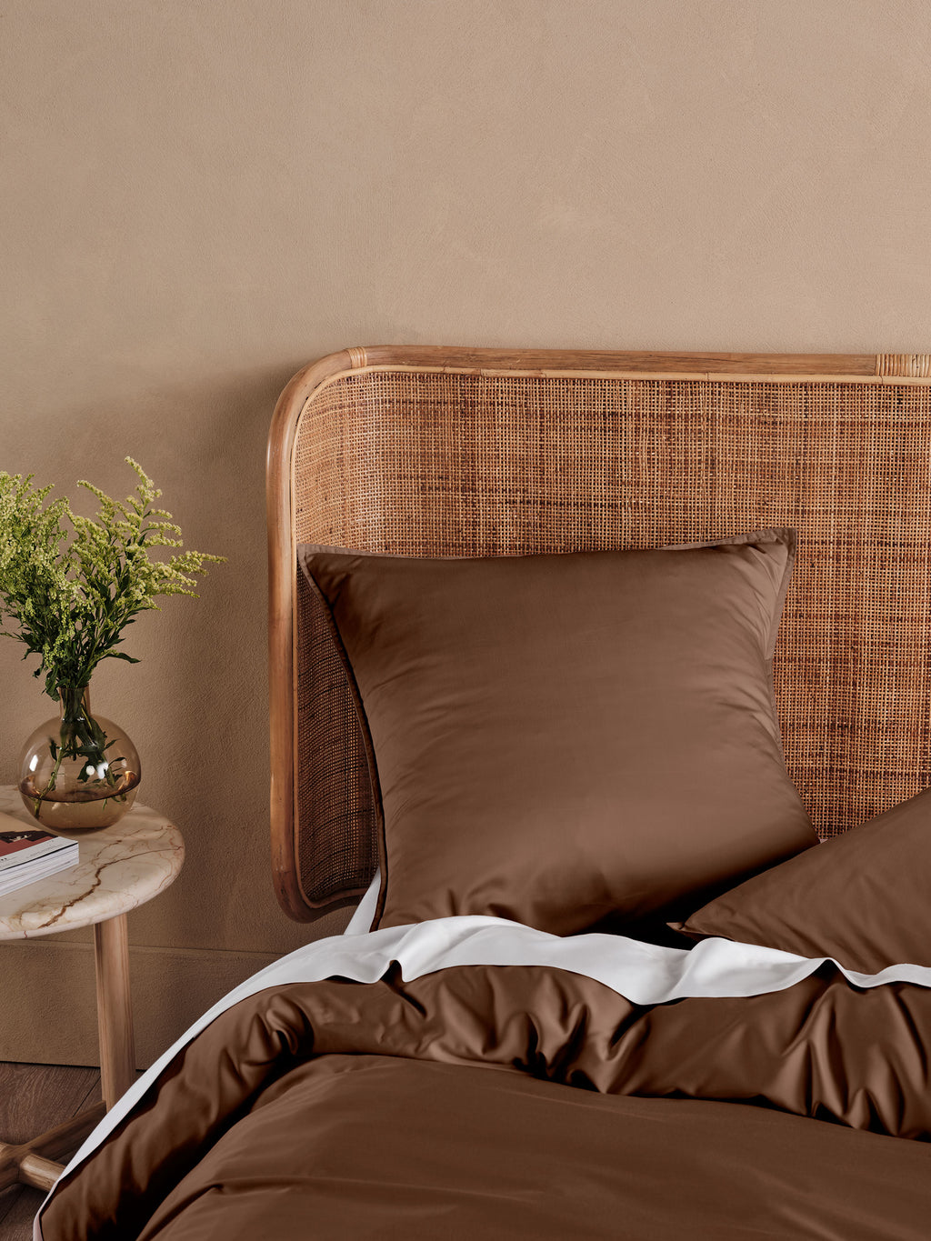 Haven Mocha European Pillowcase