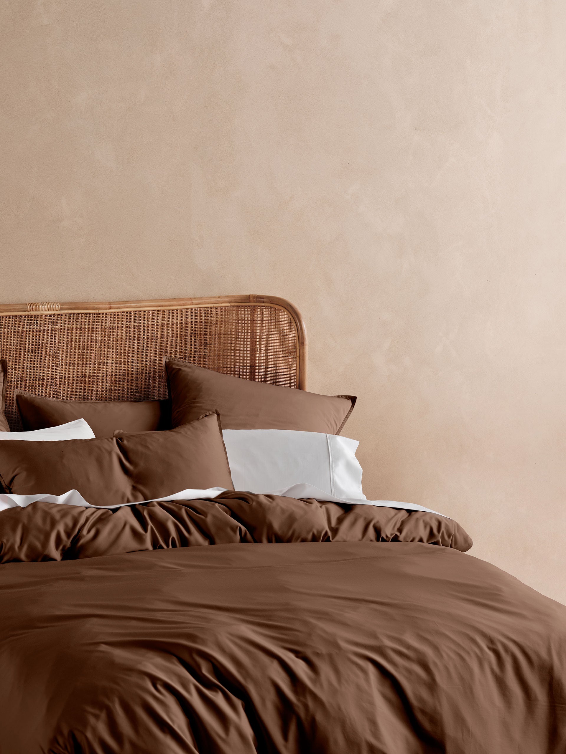 Haven Mocha Quilt Cover Set