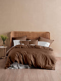 Haven Mocha Quilt Cover Set