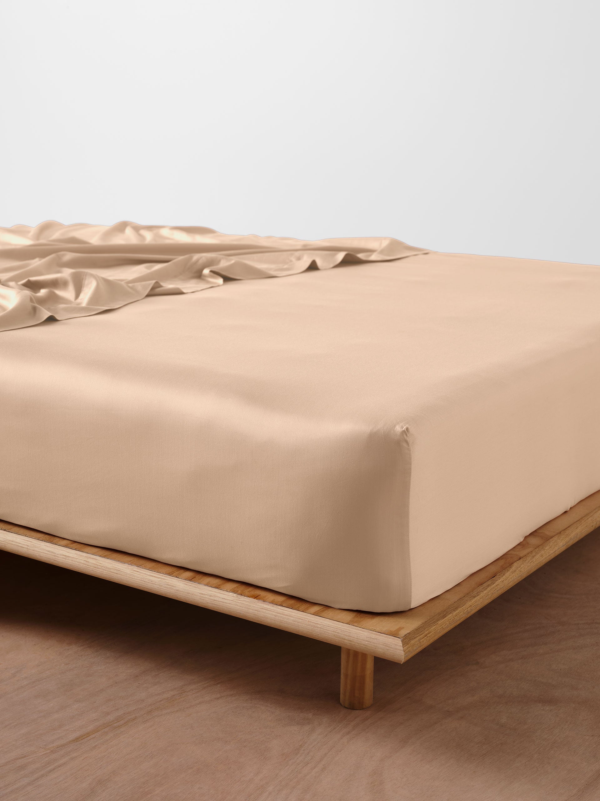 Haven Nude Pink Fitted Sheet 50cm