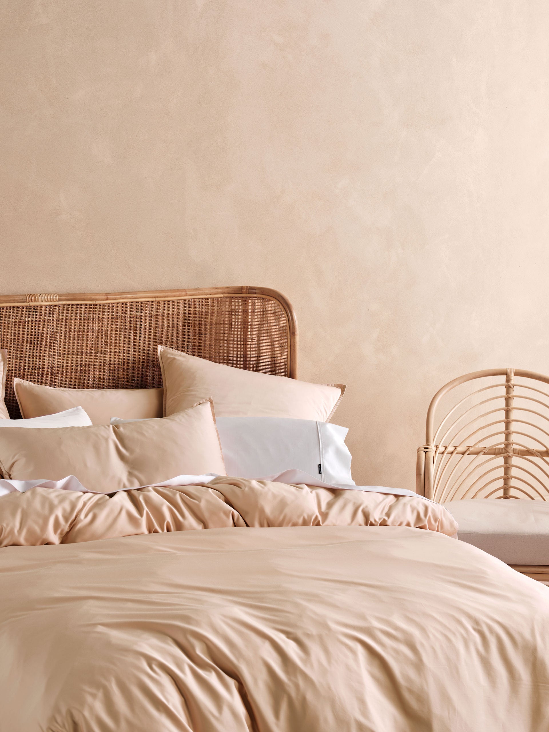 Haven Nude Pink Quilt Cover Set
