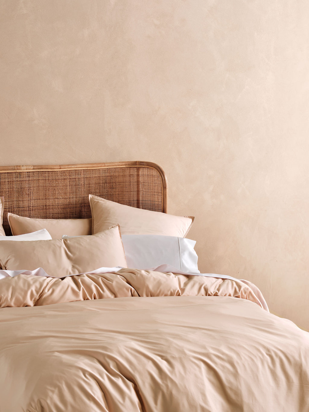Haven Nude Pink Quilt Cover Set