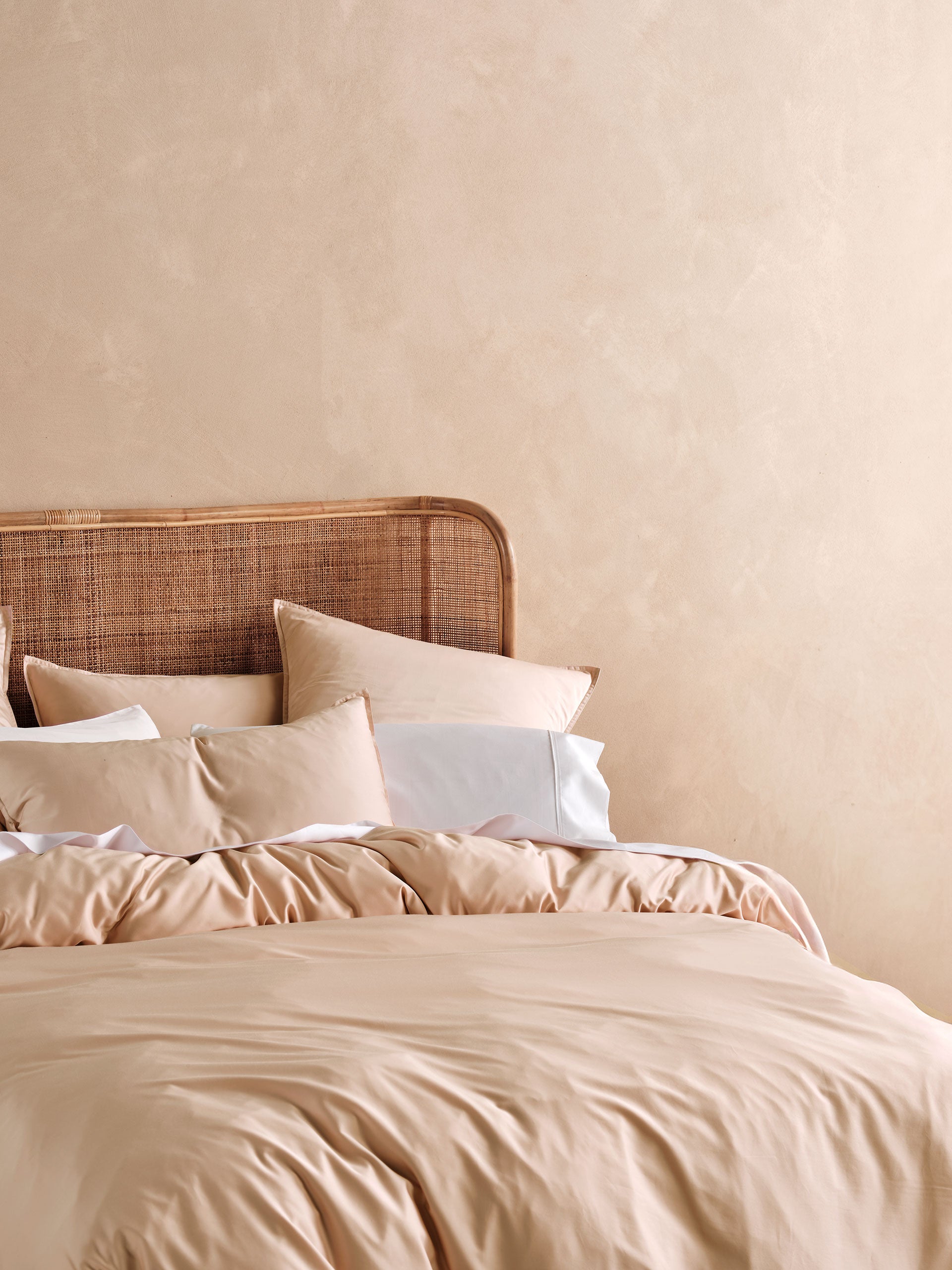 Haven Nude Pink Quilt Cover Set