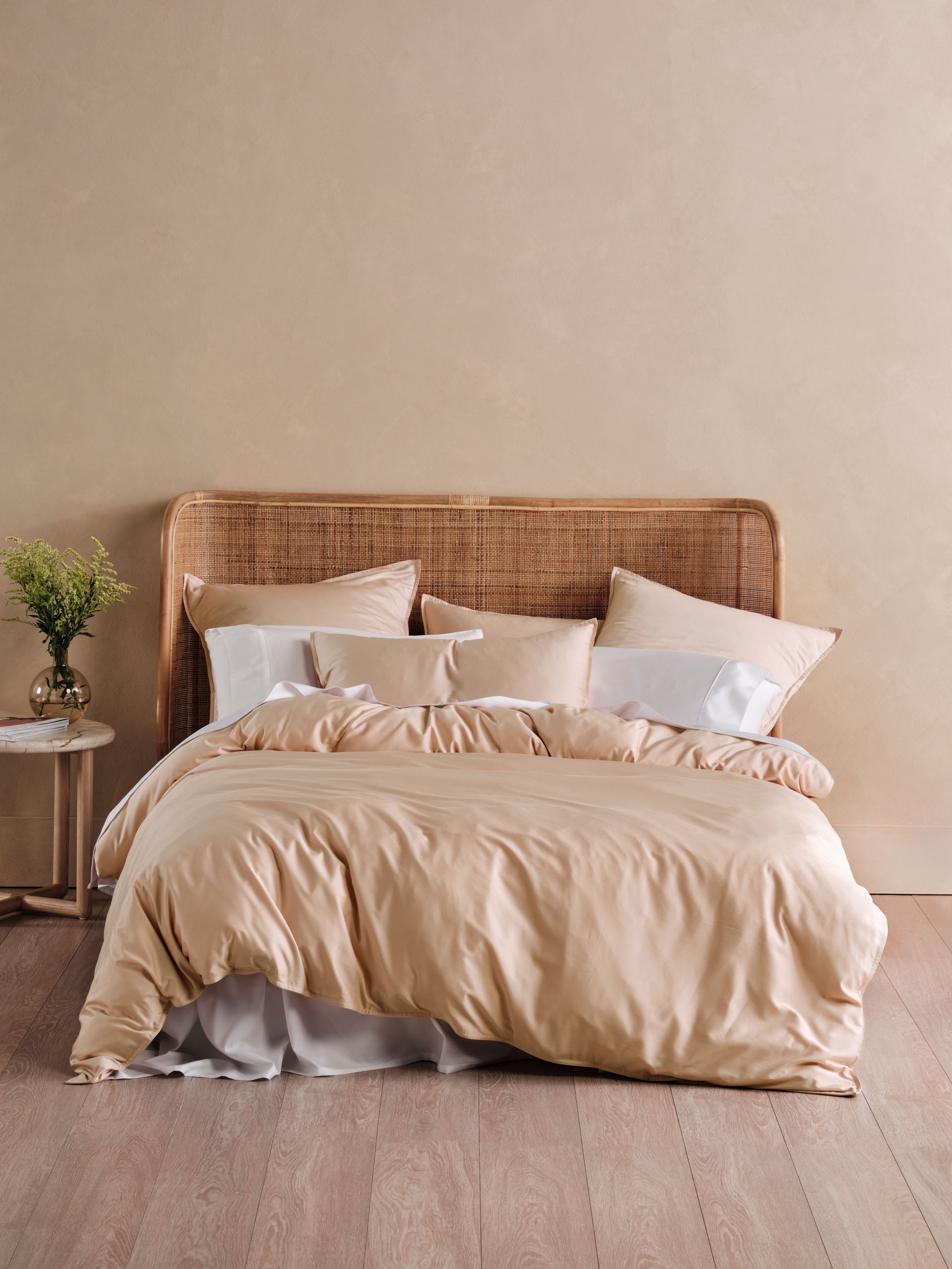 Haven Nude Pink Quilt Cover Set