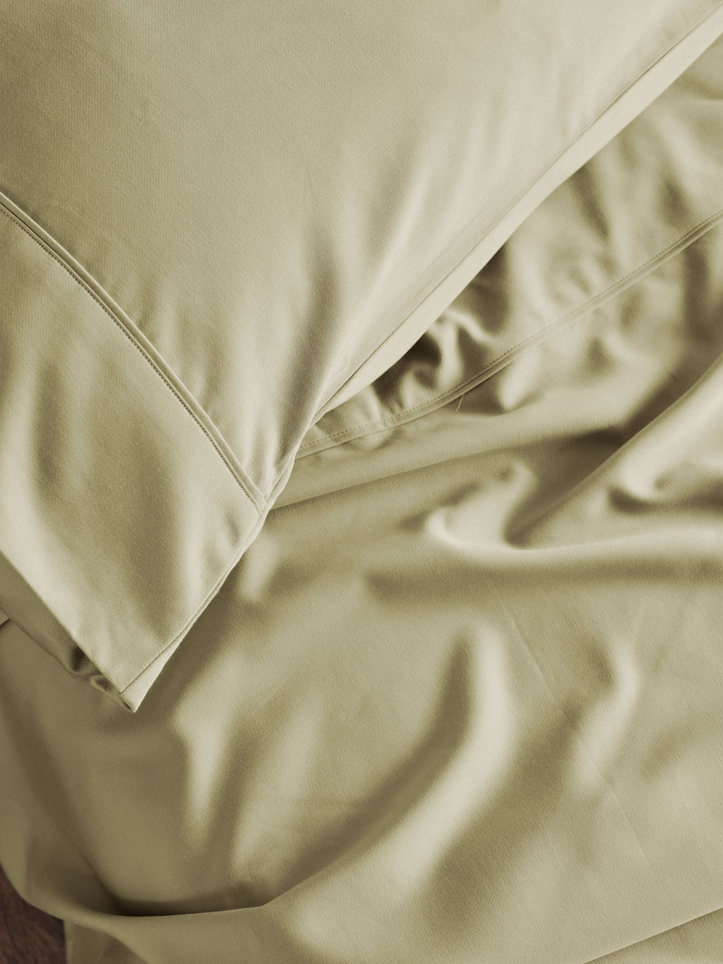 Haven Pale Olive Standard Pillowcase