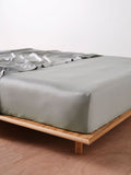 Haven Silver Fitted Sheet