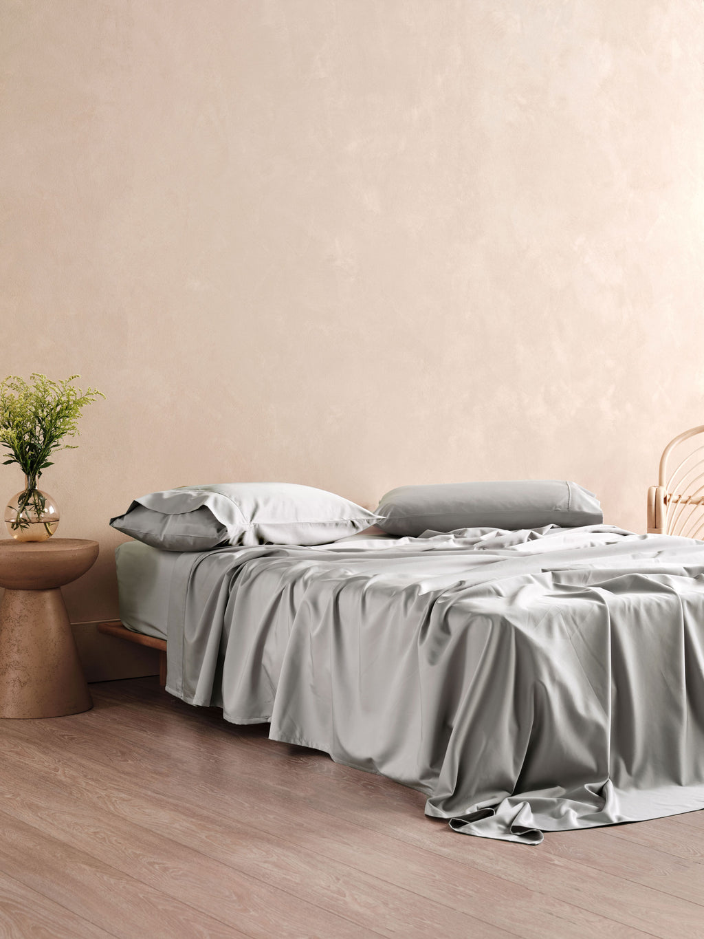Haven Silver Sheet Set