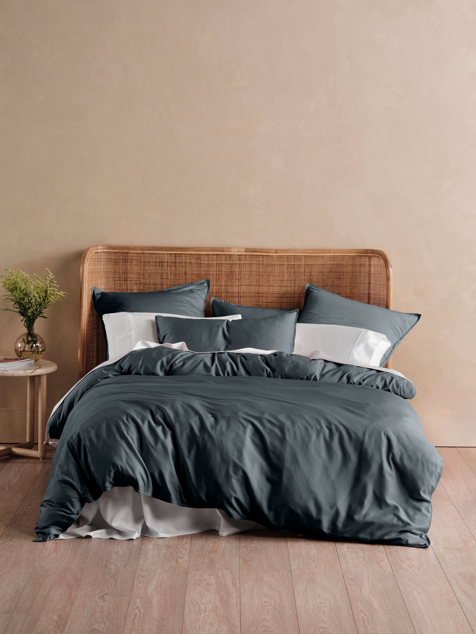 Haven Slate Quilt Cover Set