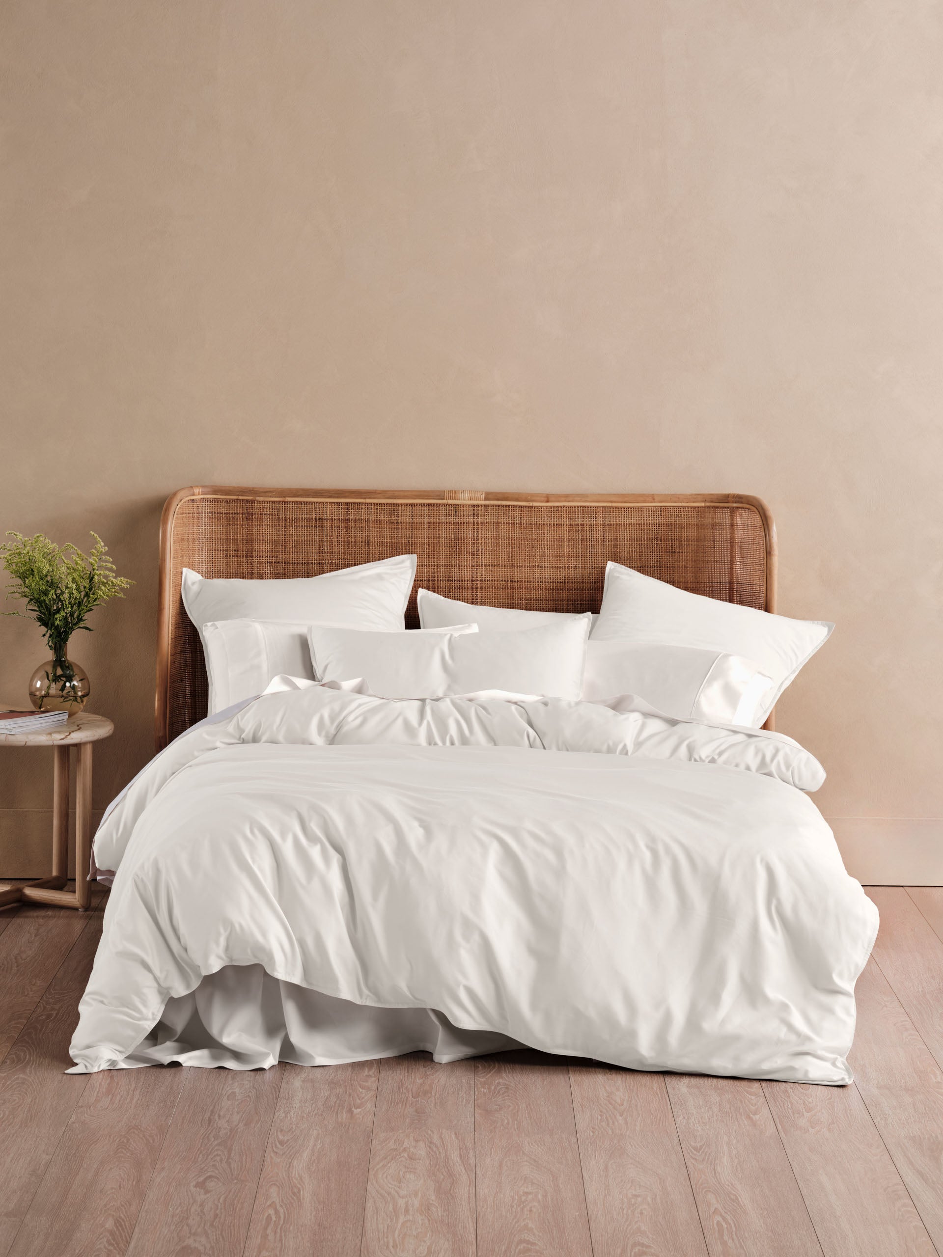 Haven White Quilt Cover Set