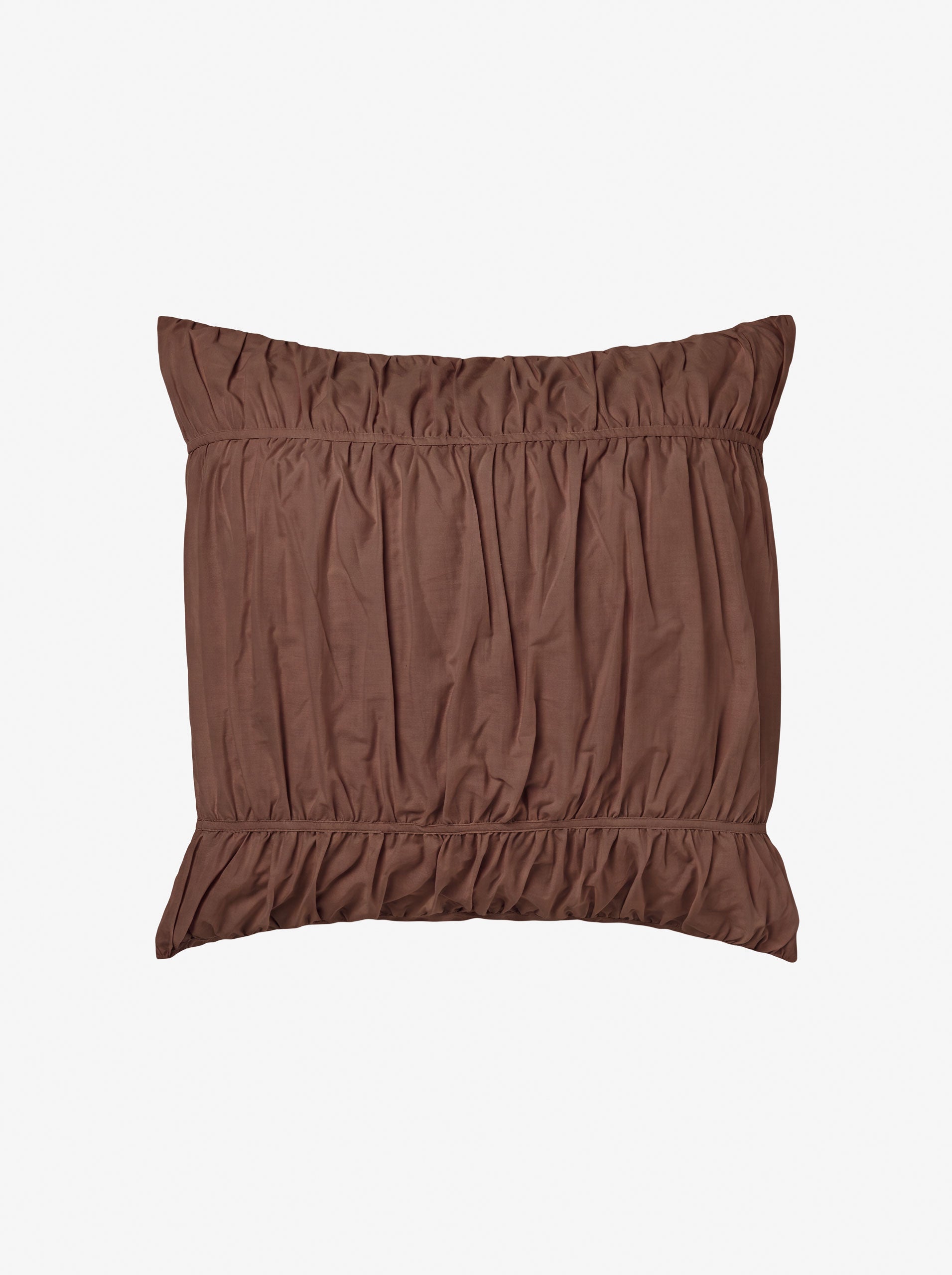 Layla Chocolate European Pillowcase