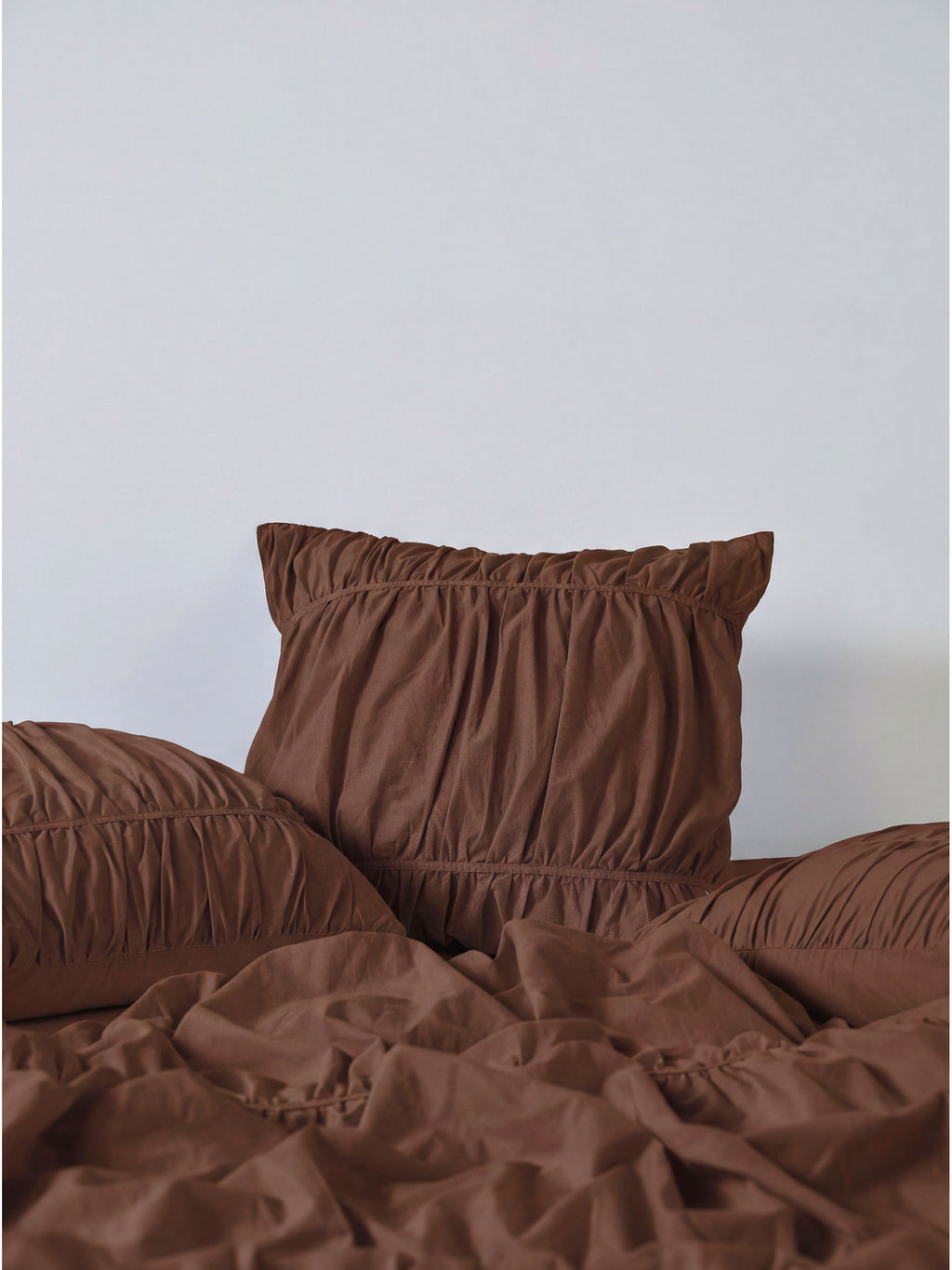 Layla Chocolate European Pillowcase