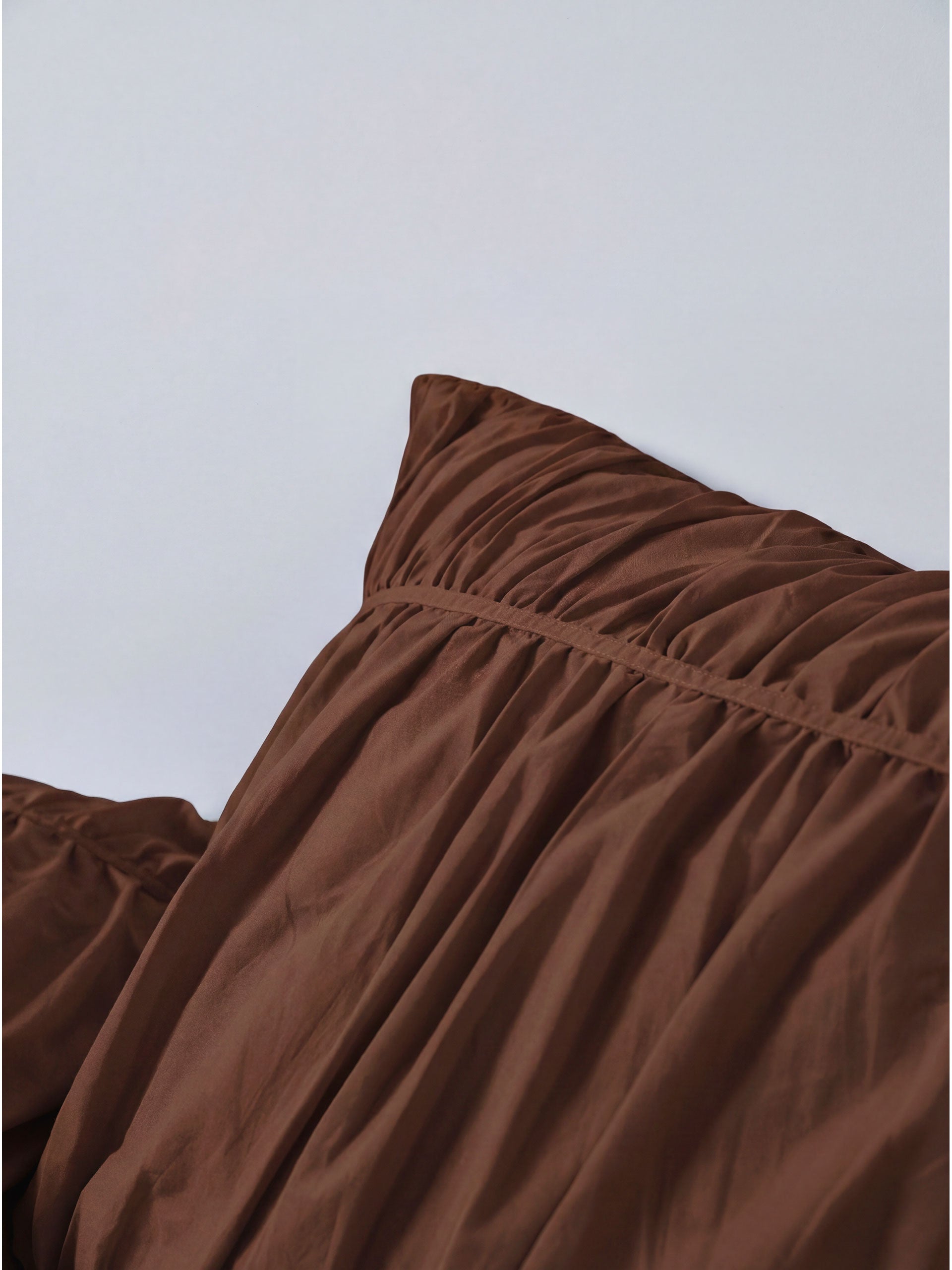 Layla Chocolate European Pillowcase
