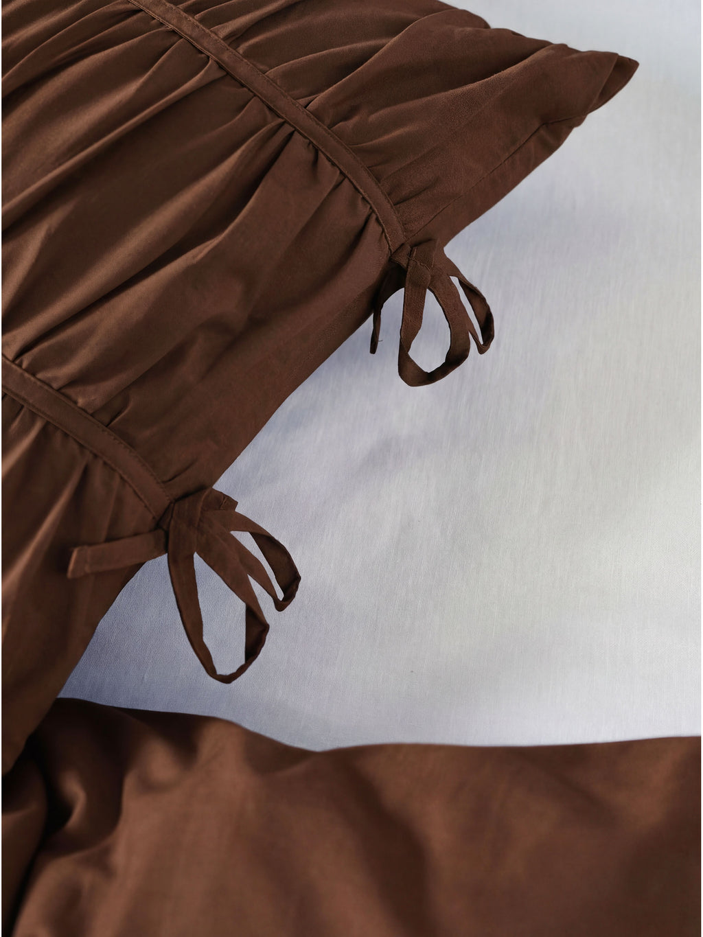 Layla Chocolate European Pillowcase