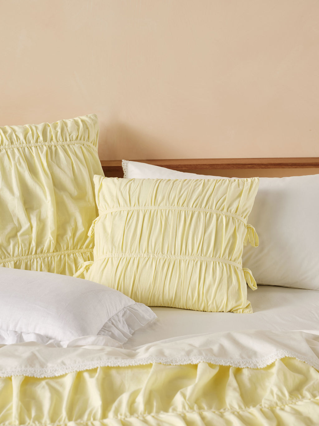 Layla Lemon Cushion 48x48cm