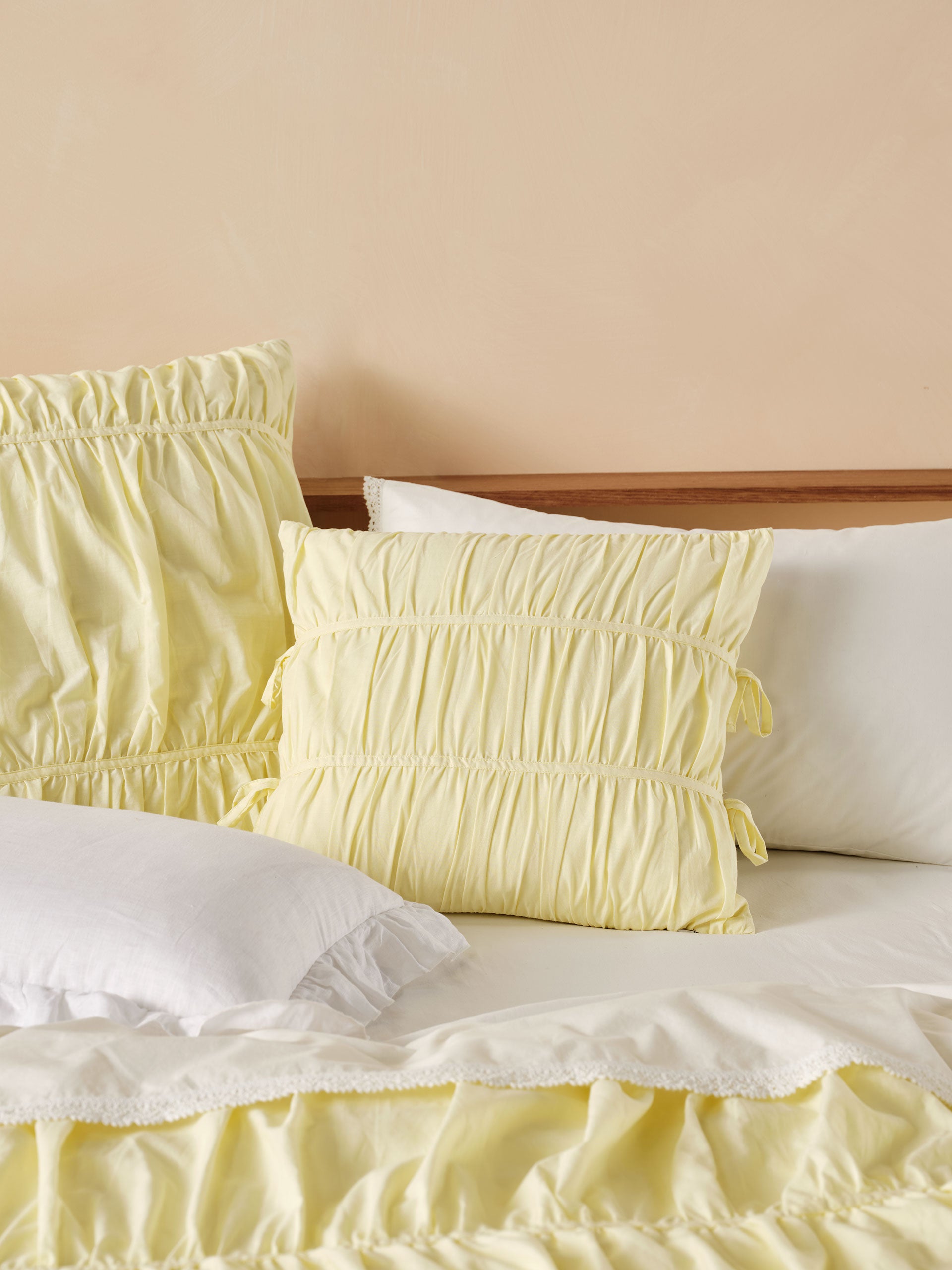 Layla Lemon Cushion 48x48cm