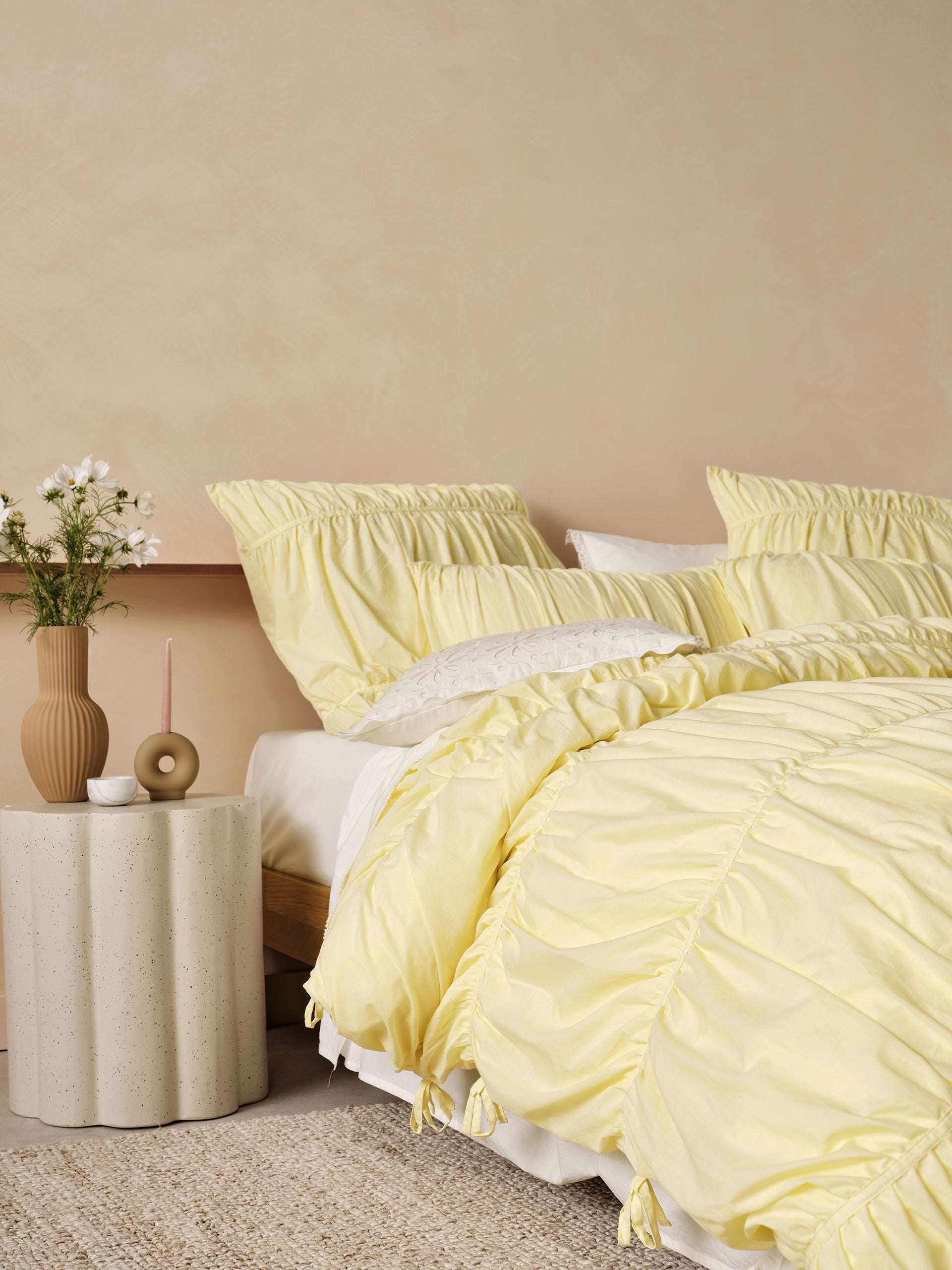 Layla Lemon Quilt Cover Set
