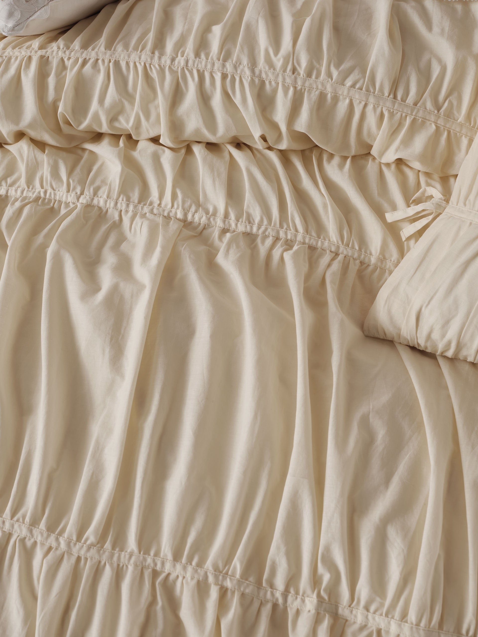 Layla Natural Quilt Cover Set